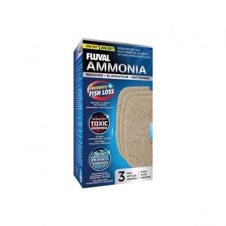 Fluval 107/207 İçin Ammonia Remover 3 Lü Paket