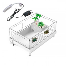 Sobo Plastik Kaplumbağa Bahçesi Lambalı 38x27x18..