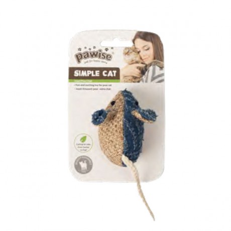 Pawise Simple Cat Hasır Kedi Oyuncağı Fare