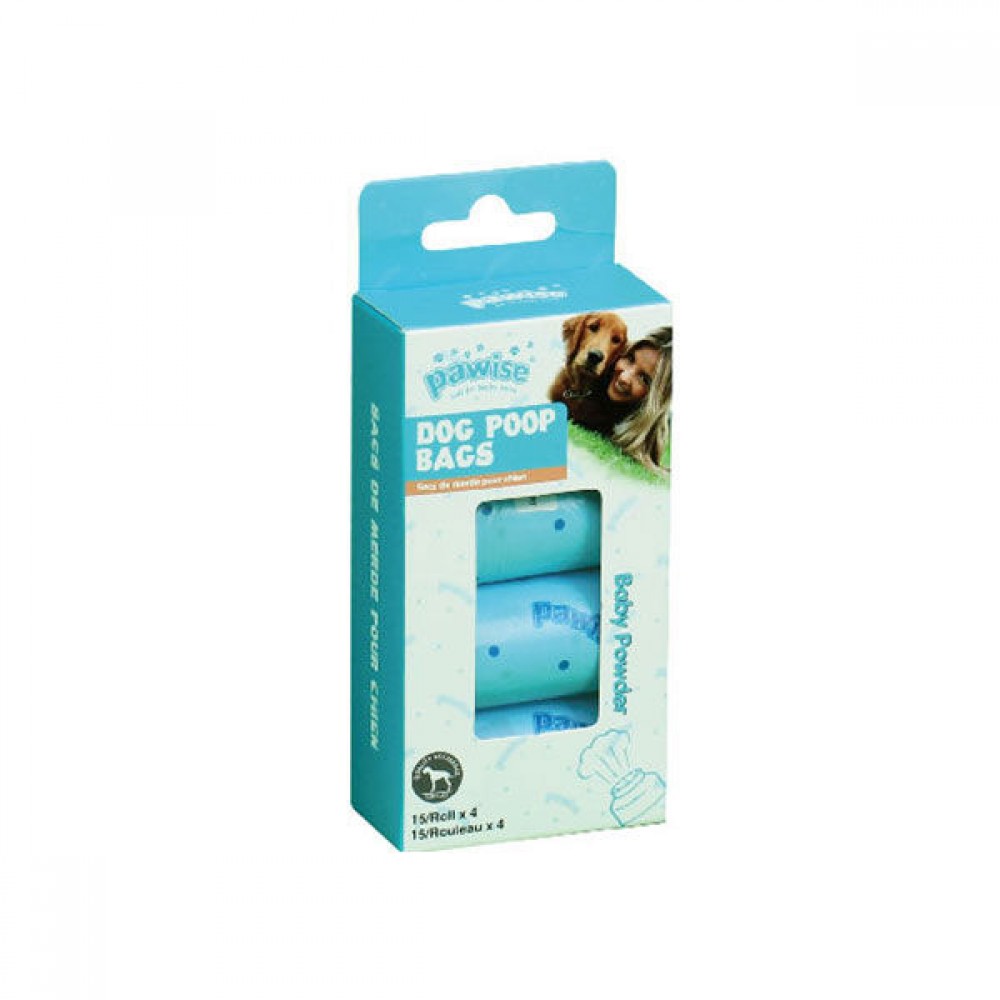 Pawise Pislik Torbası 15 Yaprak x 4 Lavantalı