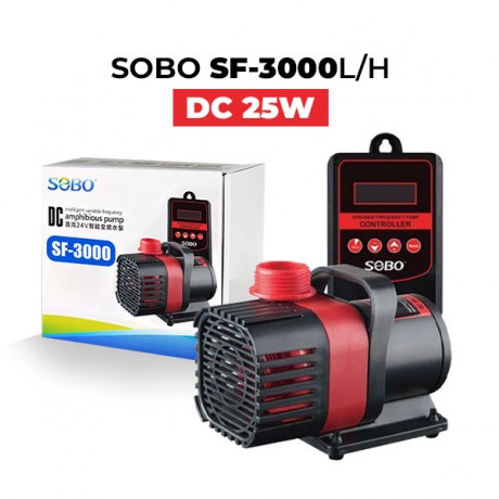 Sobo Debi Kontrollü DC Pompa 25W 3000 Lt/h 4M (8)