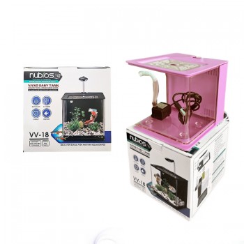 Nubios Nano Easy Tank 4,5 L Pembe