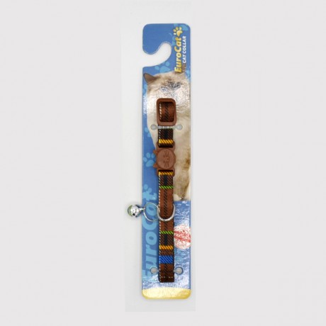 EuroCat Kedi Boy. Tas.Kahve Ekose 10mm/28cm Tek