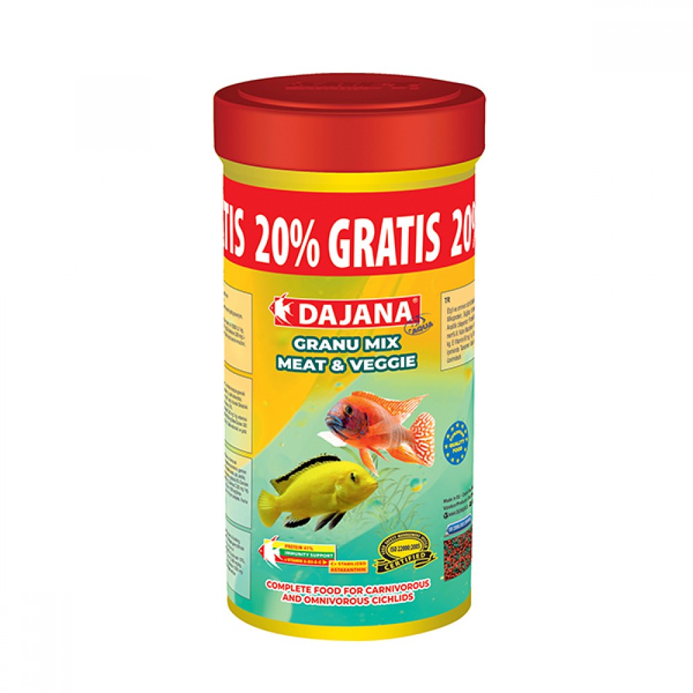 Dajana Granu Meat&Veggie Mix 250+50Ml Promo 150Gr