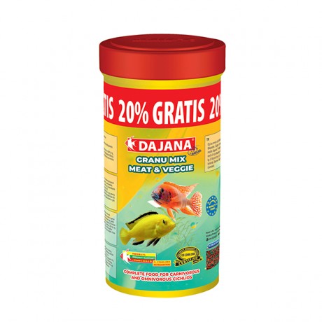 Dajana Granu Meat&Veggie Mix 250+50Ml Promo 150Gr