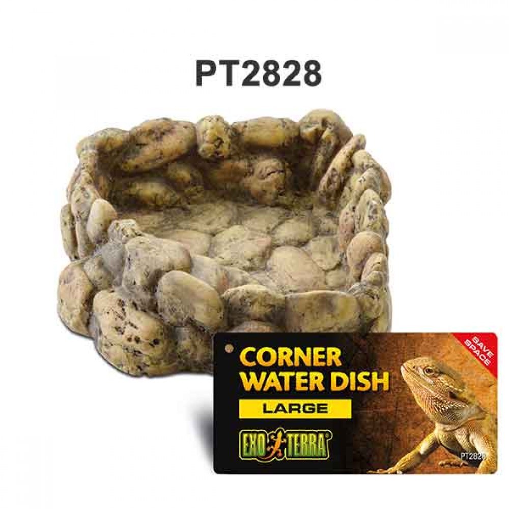 Exo Terra Corner Water Dish Large