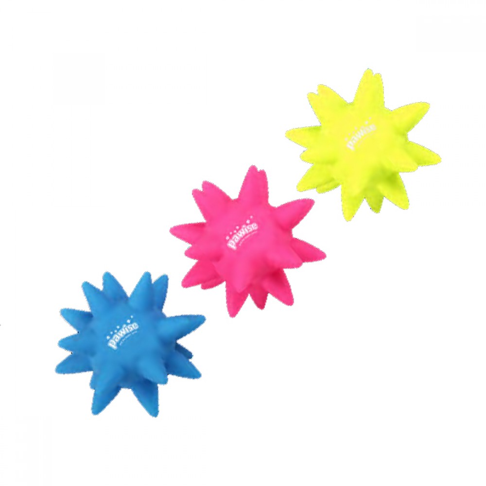 Pawise Vinly Dikenli Top Köpek Oyuncağı 15cm