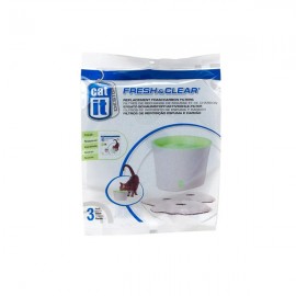 Catit Sünger ve Karbon Filtre 55600 İçin (3 Lü)..