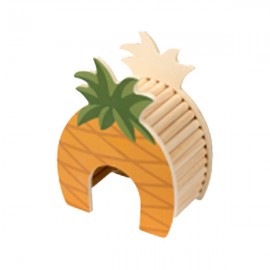Pawise Ahşap Kemirgen Yuvası Ananas