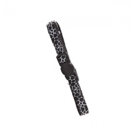 Pawise Kedi Boyun Tasması Siyah Beyaz Mermer Desen..