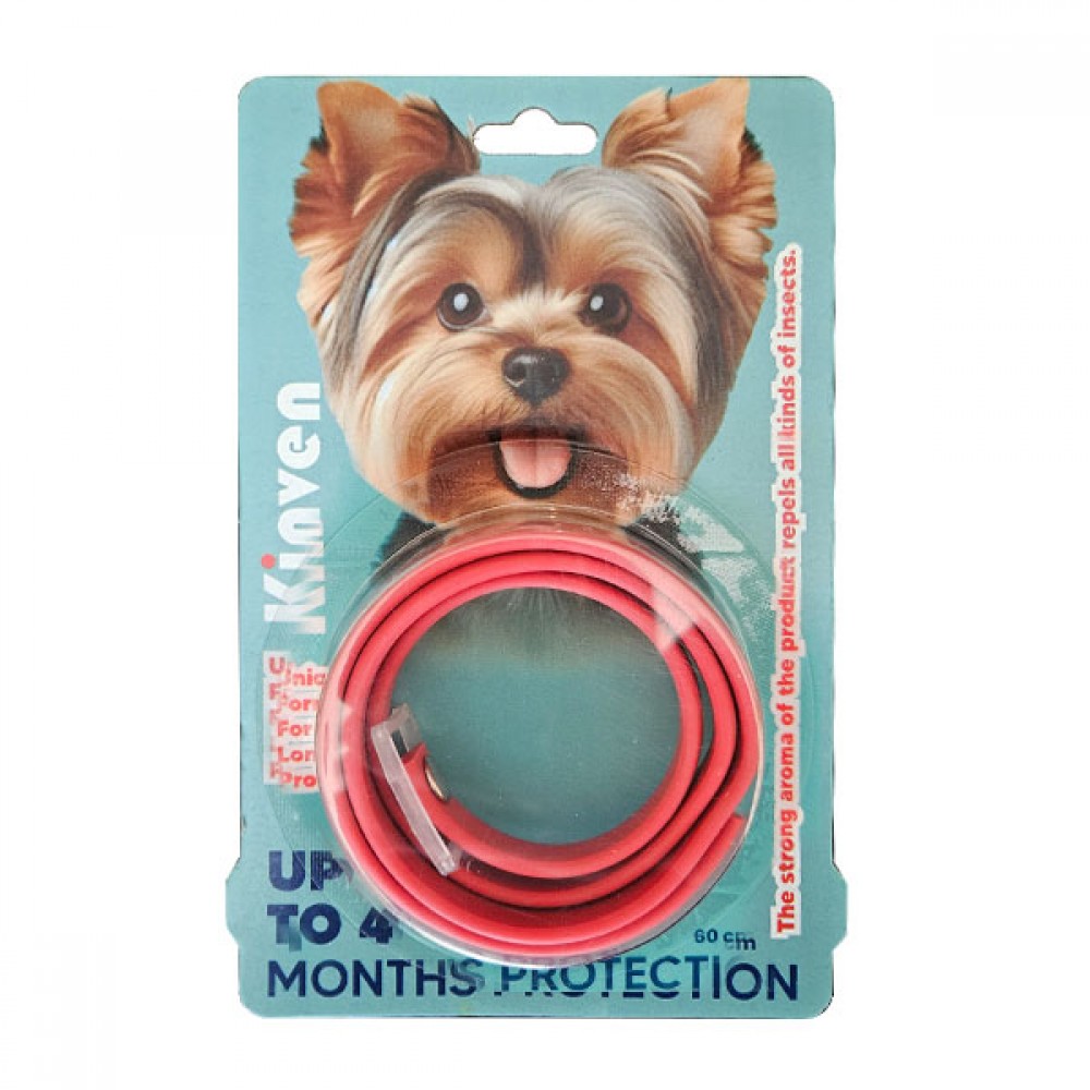 Köpek Tasması 60 Cm Kırmızı