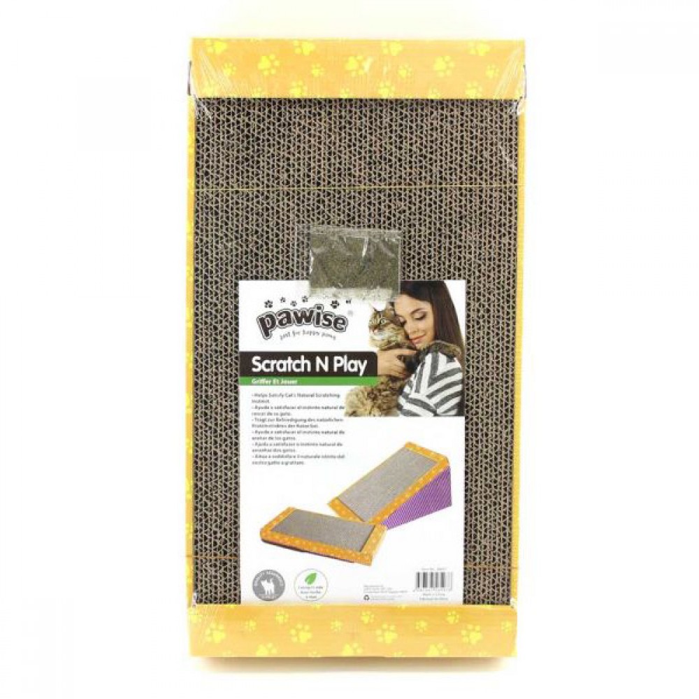 Pawise Karton Kedi Tırmalama N-Play 46x25,5 cm