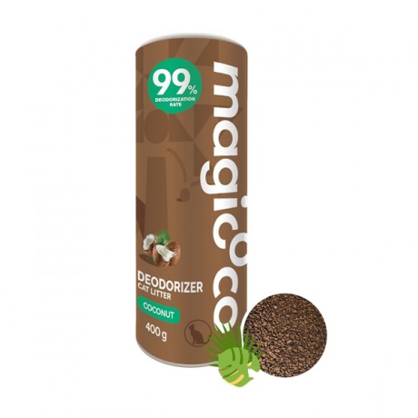 Magiccoco Hindistan Cevizli Kedi Kumu Koku Giderici 400 g