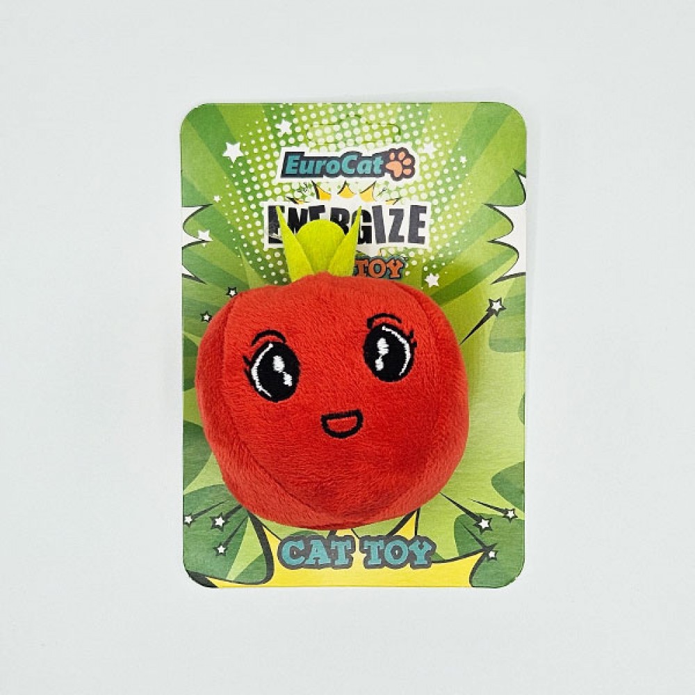 EuroCat Kedi Oyuncağı Peluş Domates