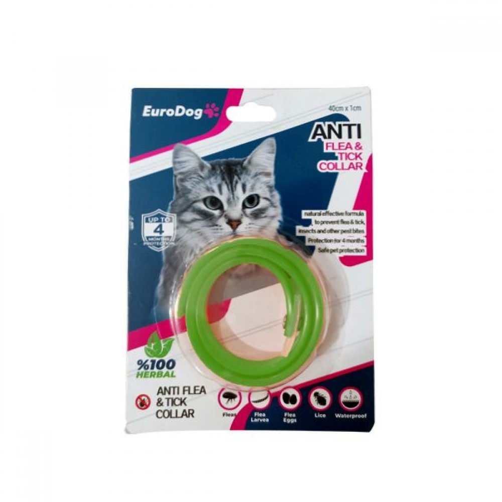 Kedi Tasması 40 cm Yeşil