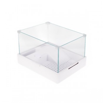 Sobo Cam Kaplumbağa Bahçesi Filtre-Lambalı 40x29x25