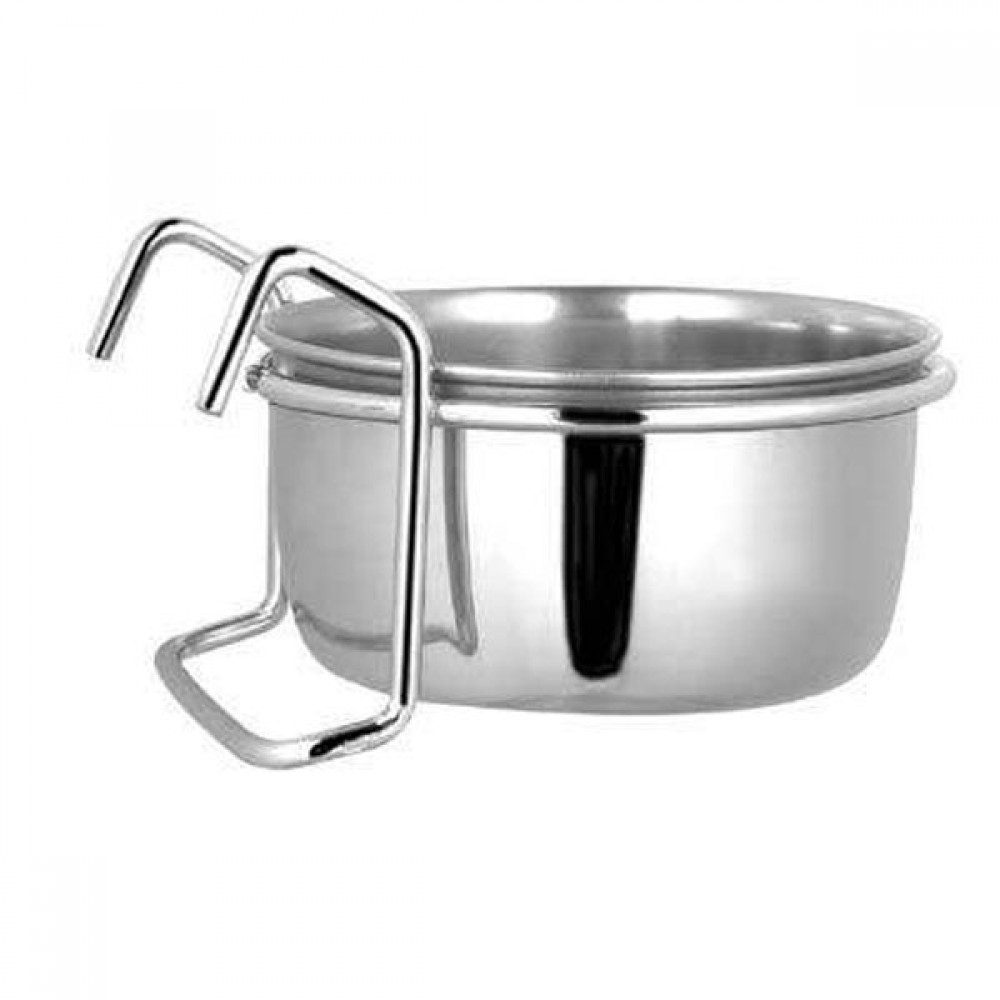 EuroDog CCHCP10 Kanca Askılı 10 Oz Metal Yem Kabı ø 9,5