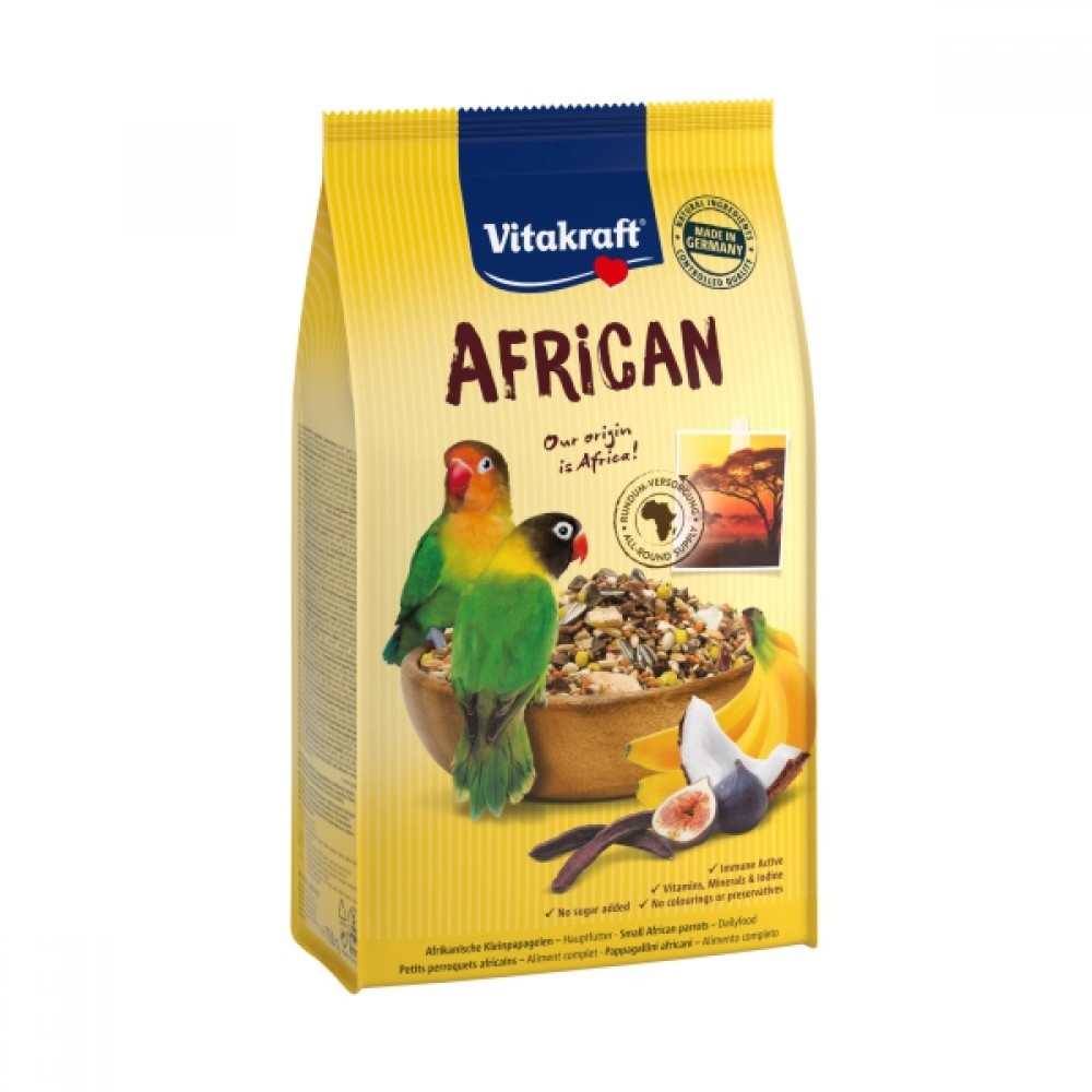 Vitakraft Afrika Cennet, Paraket Yemi 750 Gr