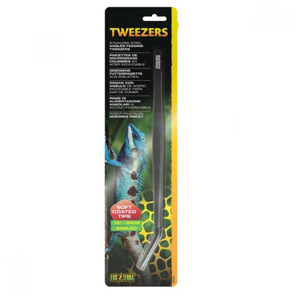 Exo Terra Paslanmaz Çelik Maşa 30 cm Açılı