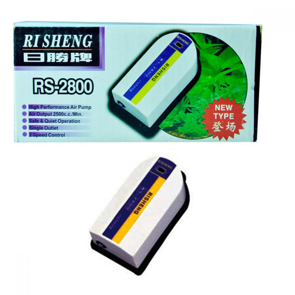 Risheng Hava Motoru Tek Çıkışlı 2,5 L/dk 3 W.